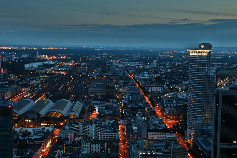 Frankfurt von oben