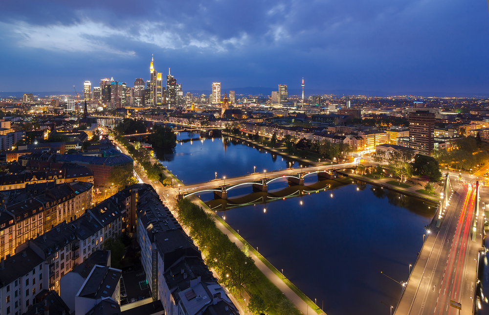 Frankfurt von oben