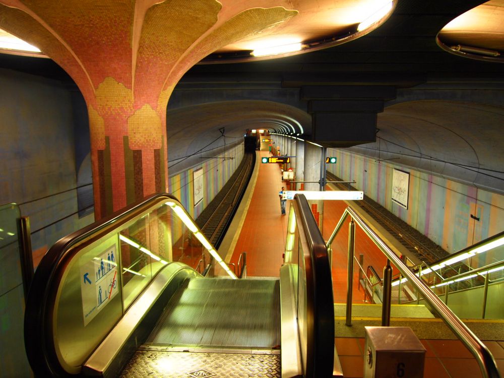 Frankfurt, Westend Metro Station