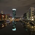 Frankfurt Westhafen bei Nacht