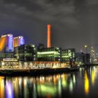 FRankfurt Westhafen bei Nacht HDR