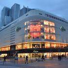 Frankfurt Zeil abends um kurz nach 19 Uhr