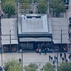 Frankfurt - Zeil - Cafe Weidenhof vor MyZeil mit Tamron 150-600mm für Nikon