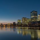 Frankfurt zur Blauen Stunde am 23.01.2020