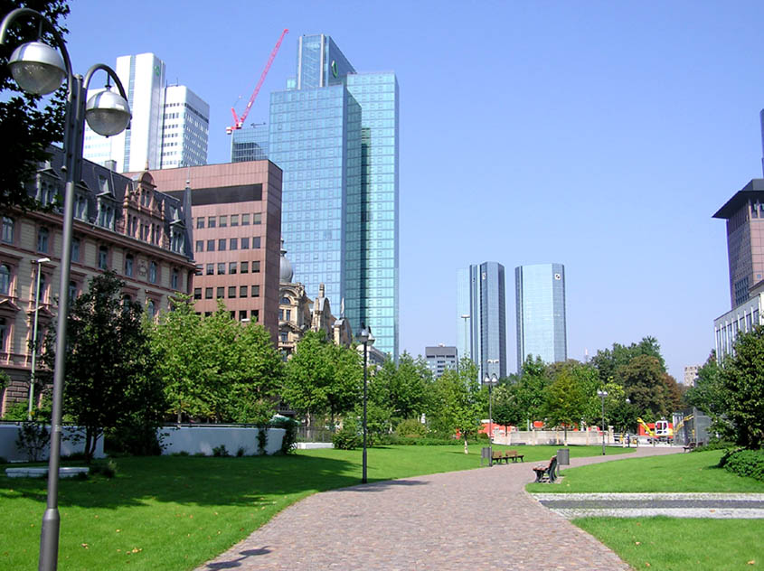 Frankfurt zwischen alt und neu