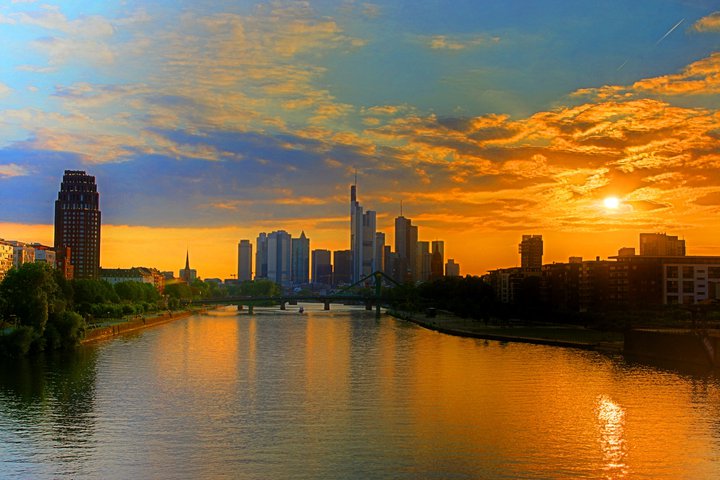 Frankfurter Abendstimmung