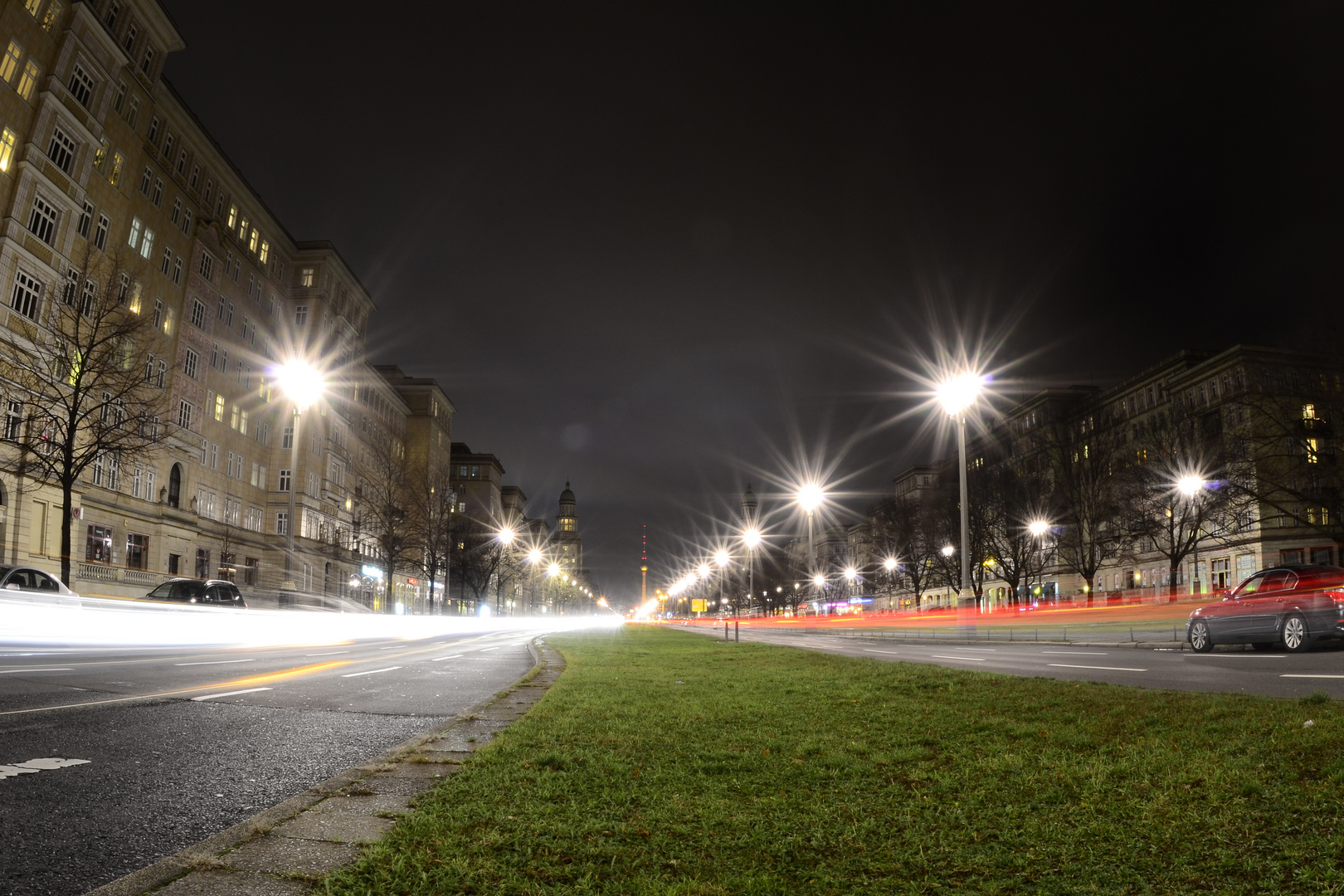 Frankfurter bei Nacht