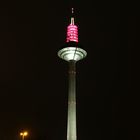 Frankfurter Fernsehturm bei Nacht