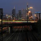 Frankfurter Hauptbahnhof bei Nacht