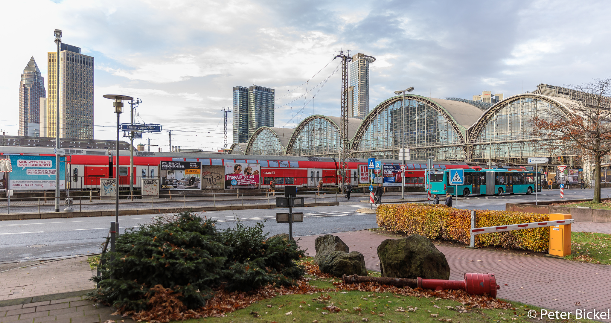 Frankfurter Hauptbahnhof (Rückseite)