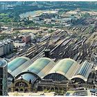 Frankfurter Hbf von oben