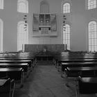 Frankfurter Paulskirche mit Blick auf die Orgel im Plenarsaal