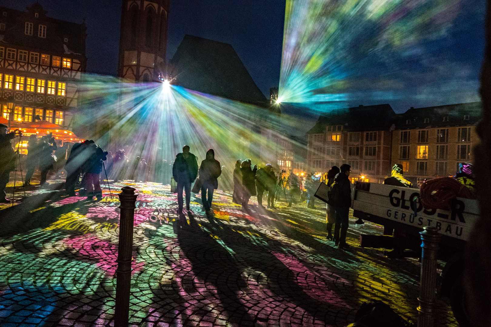 Frankfurter Römerberg - Luminale 2018