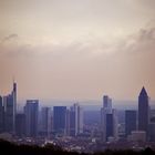 Frankfurter Skyline aus der Ferne