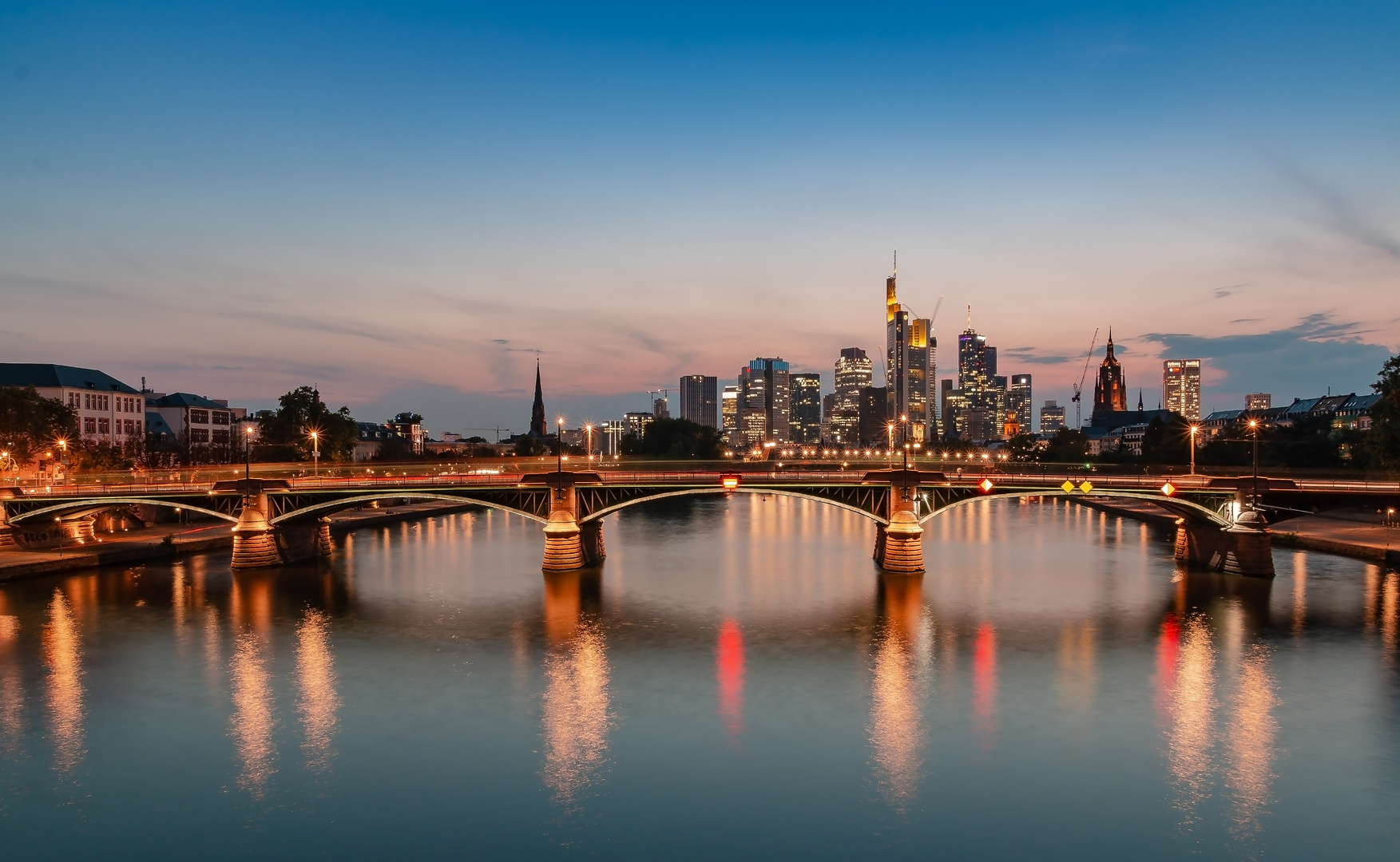 Frankfurter Skyline, der Klassiker