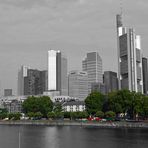 Frankfurter Skyline im September
