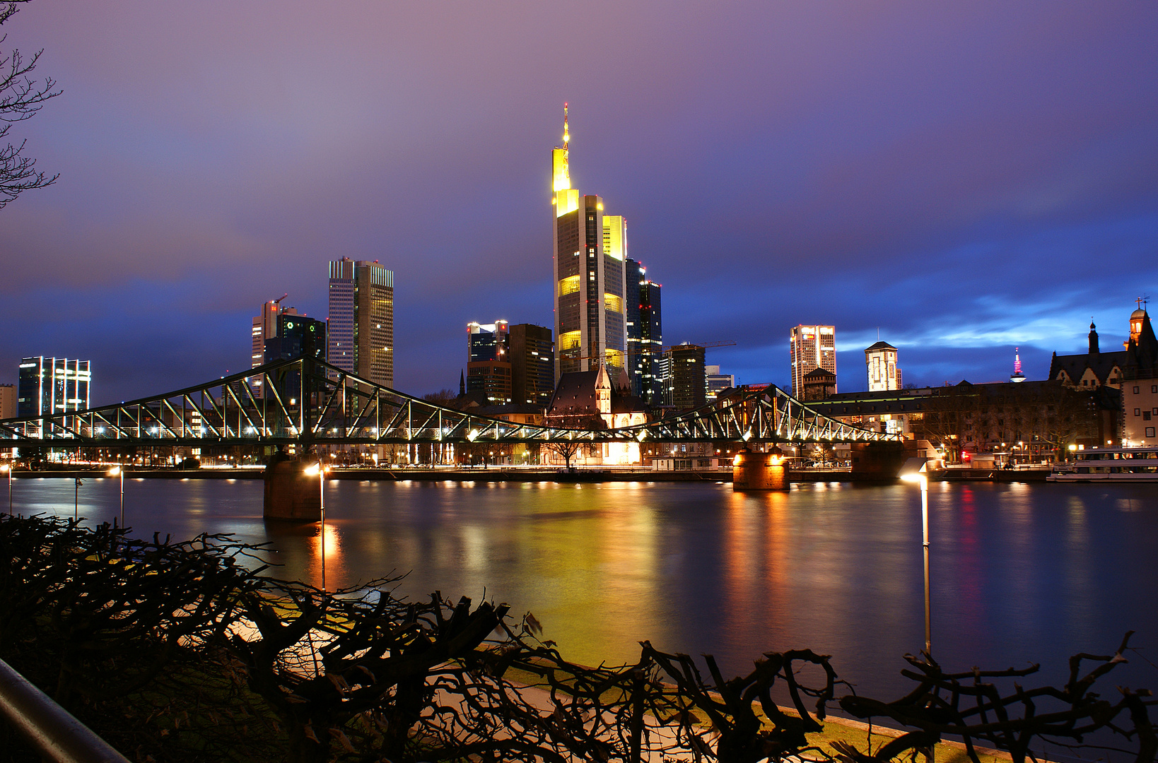 Frankfurter Skyline Wallpaper