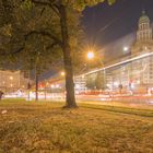 Frankfurter Tor bei Nacht