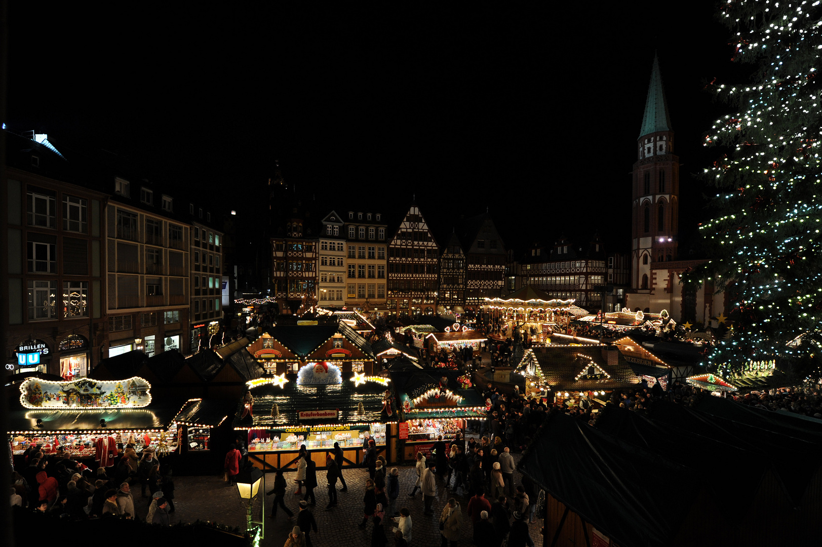Frankfurter Weihnachtsmarkt mal aus einer anderen Perspektive