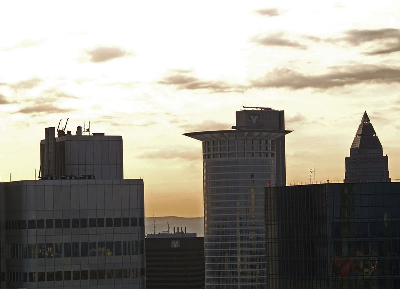 Frankfurt...gegen Abend...