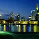 Frankfurt/Main - Skyline am Abend