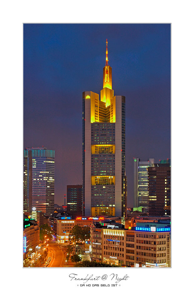 :: Frankfurt@Night :: Da wo das Geld ist ::