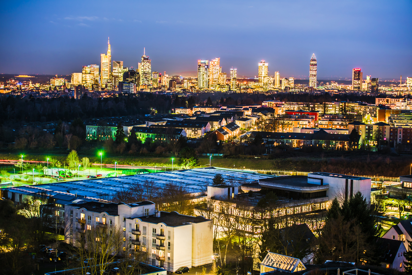 Frankfurts Skyline