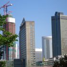 Frankfurts Skyline Säulen