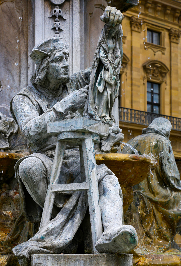 Frankonia-Brunnen in Würzburg