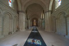 Frankreich 2017: Loire, Abbaye Royale de Fontevraud, Langhaus