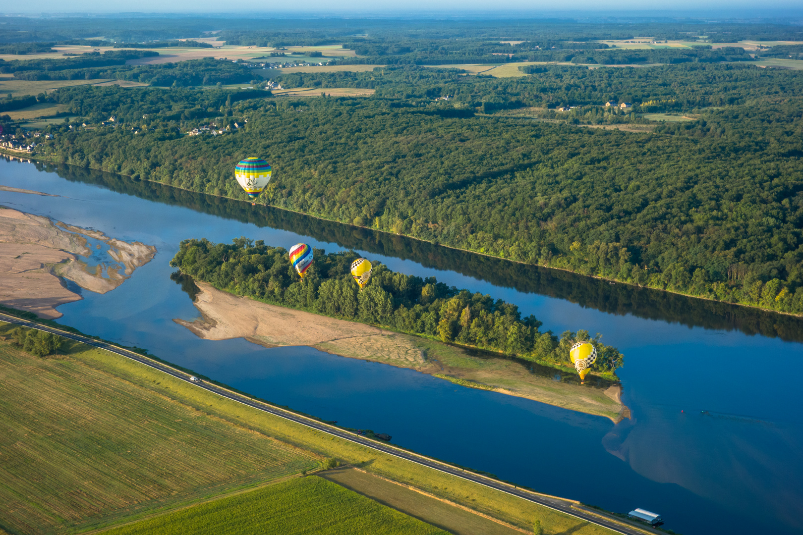 Frankreich 2017- Loire, Ballon Europameisterschaft in Brissac-Quincé-1