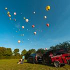 Frankreich 2017: Loire, Ballon Europameisterschaft in Brissac-Quincé-11