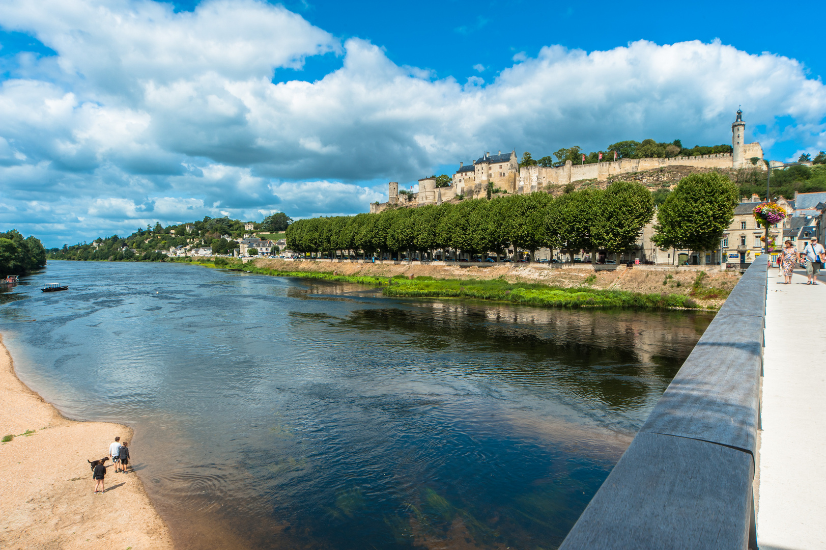 Frankreich 2017: Loire, Chinon, Chateau Chinon