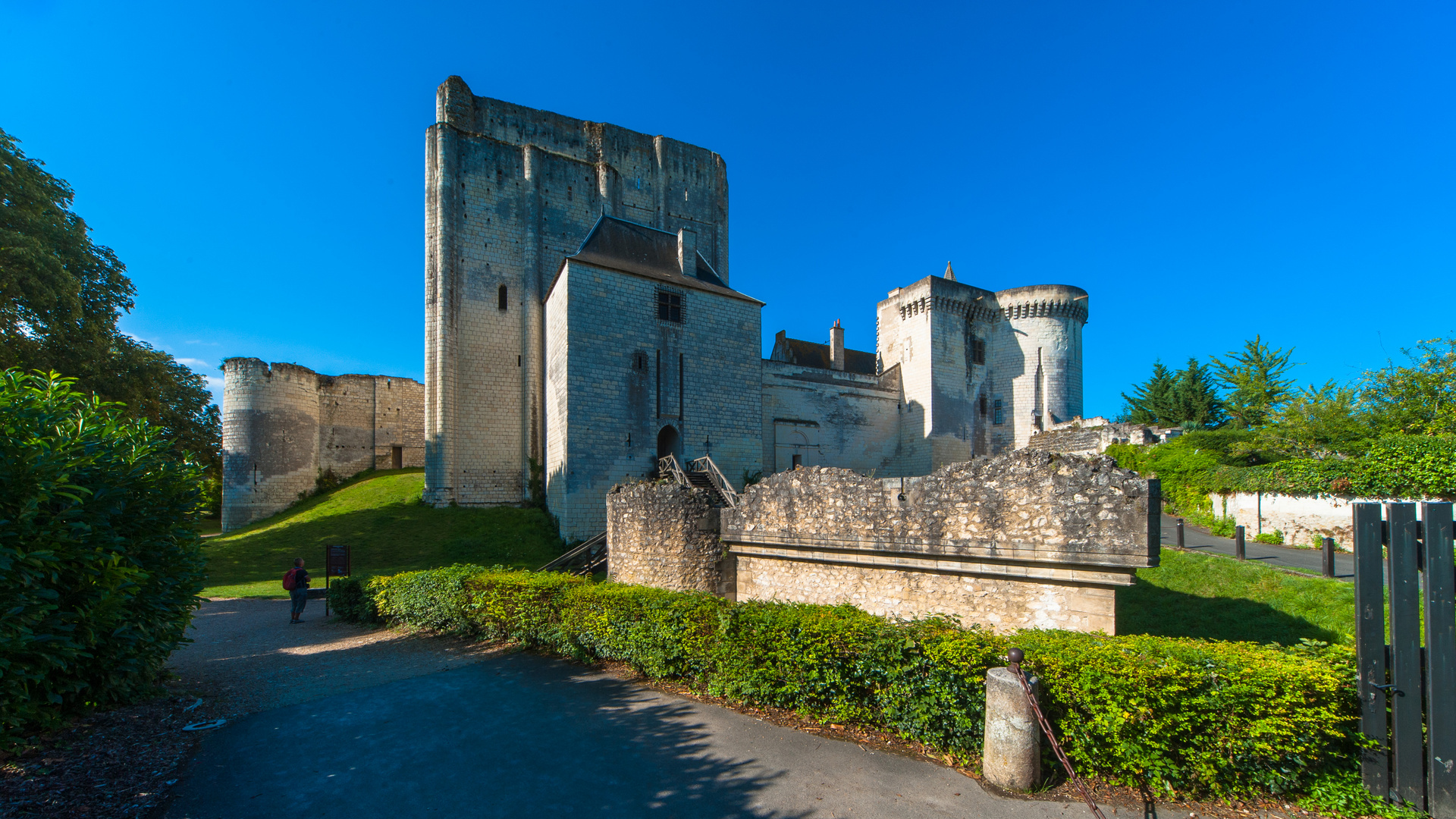 Frankreich 2017: Loire, Loches, Burg und Donjon