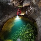 Frankreich Ardèche Goule de Sauvas