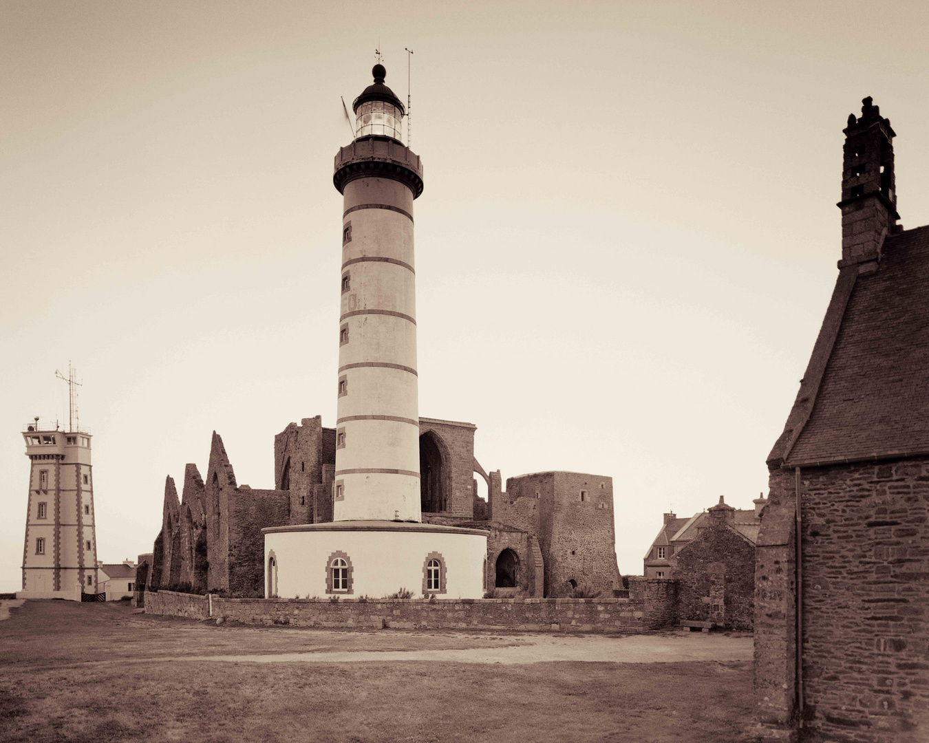 Frankreich, Bretagne, Phare Saint Mathieu - anno 1999 -