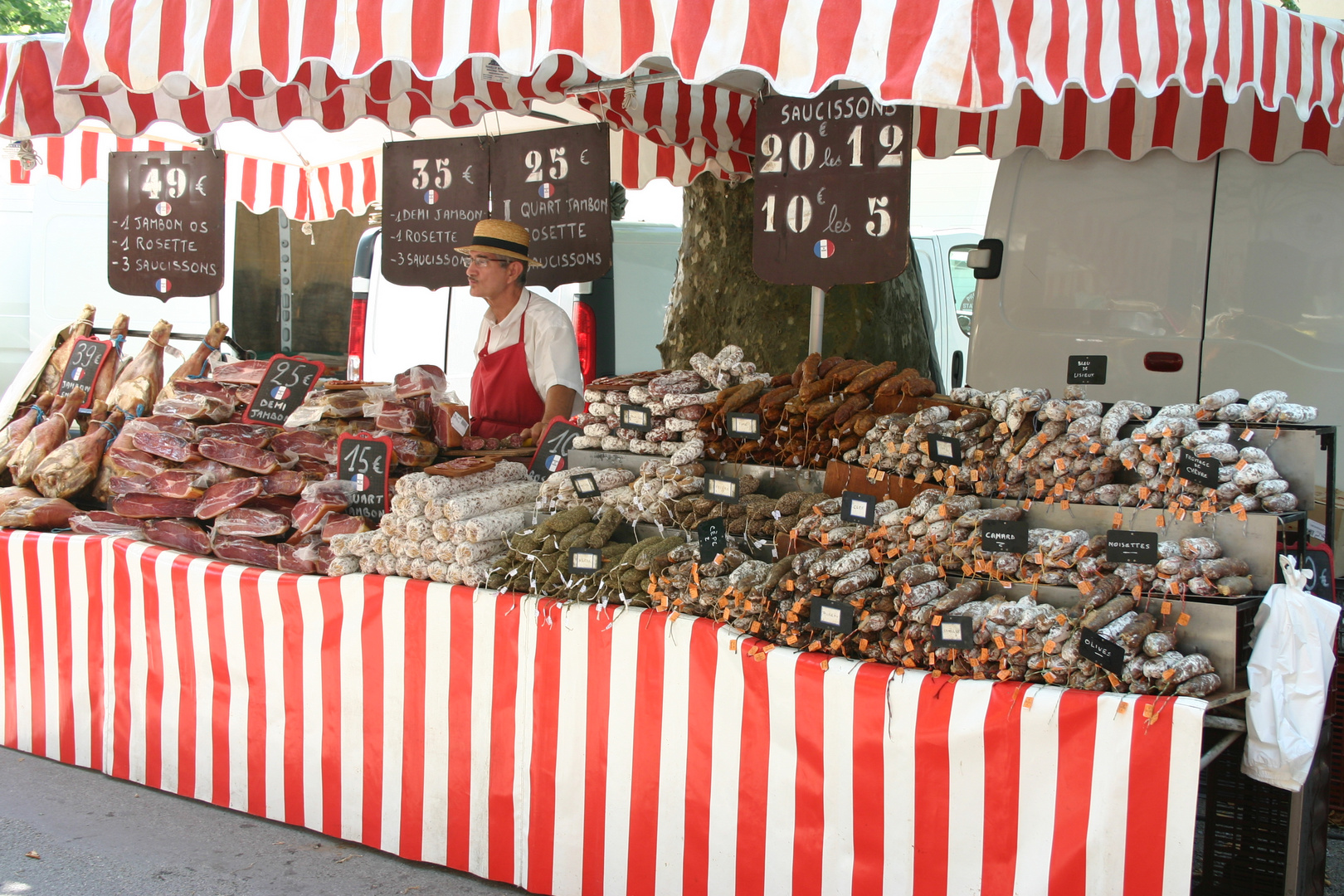 Frankreich, Frankreich .... / Markt in Joyeuse