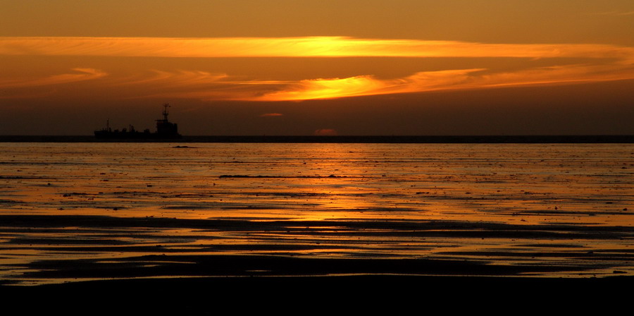 Frankreich - Les Hemmes! Sonnenuntergang