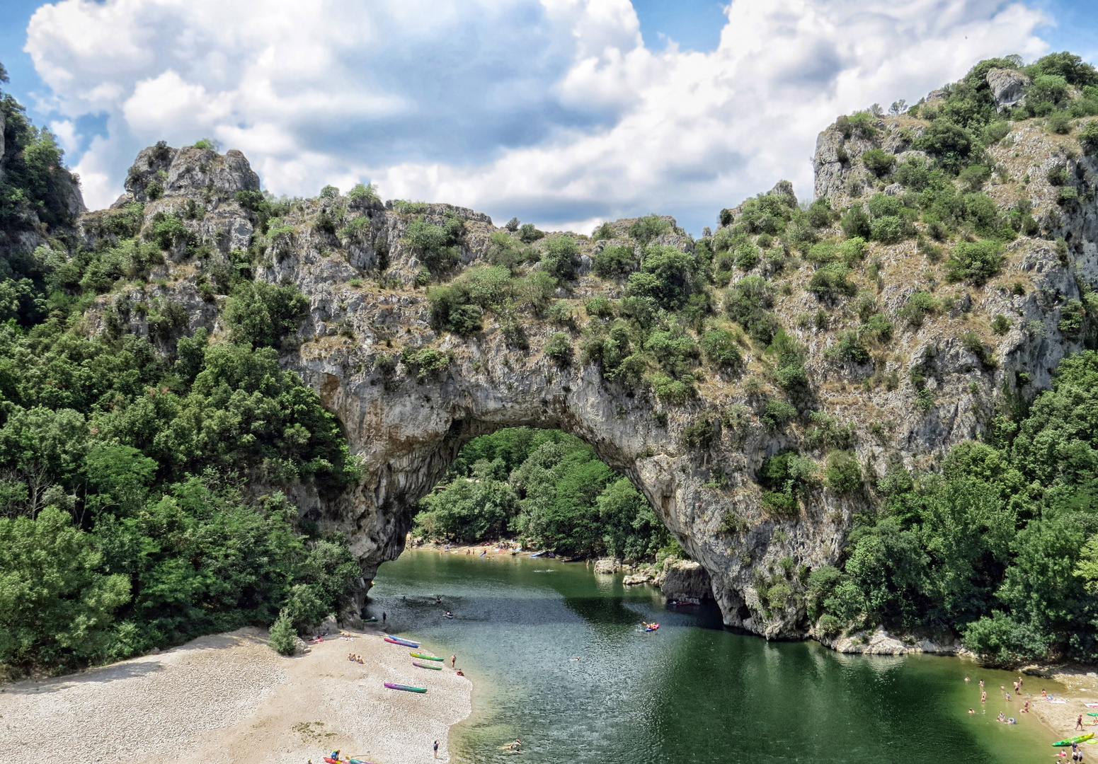 Frankreich Pont-d-Arc Ardéche