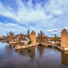 FRANKREICH : PONTS COUVERTS BRÜCKE - STRASBOURG