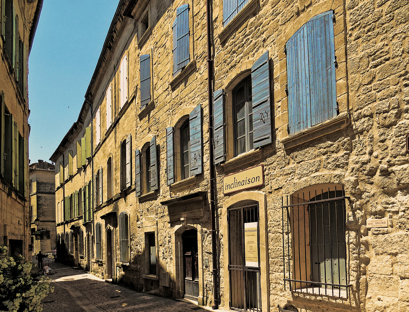 Frankreich Uzés-Rue-du-D.Blanchard