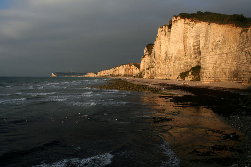 Frankreich: Yport - am Abend