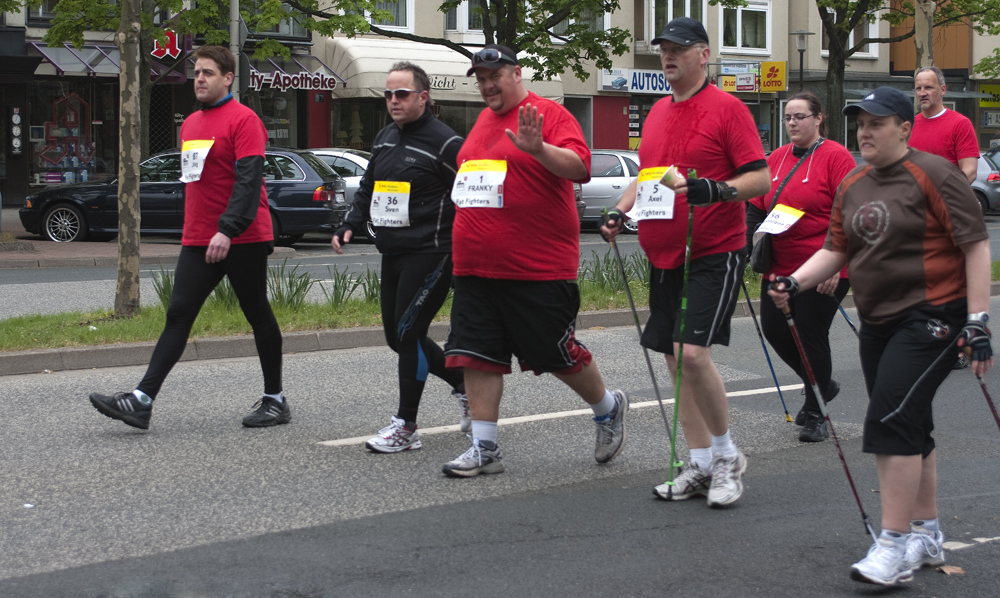 Franky der Morgenmän von Radio ffn beim Halbmarathon in Hannover