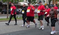 Franky der Morgenmän von Radio ffn beim Halbmarathon in Hannover