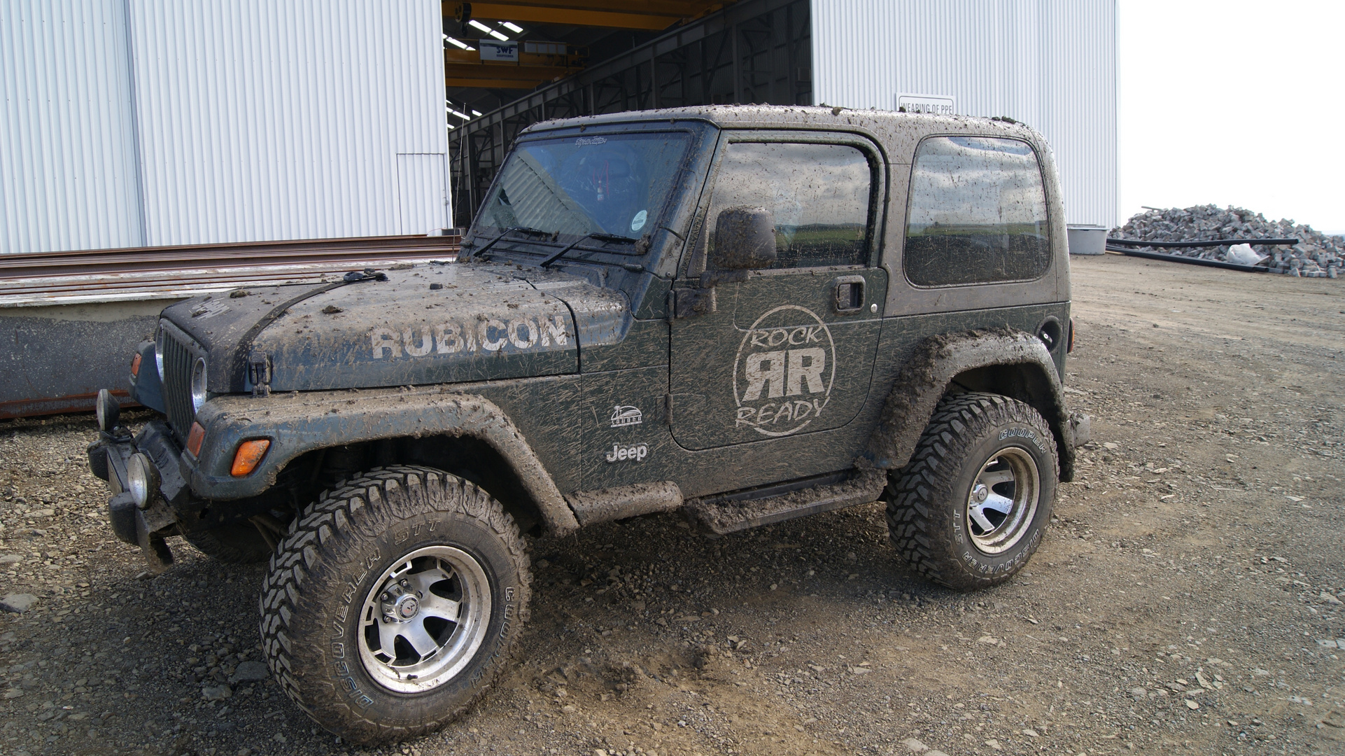 Frans Odendaal's Jeep