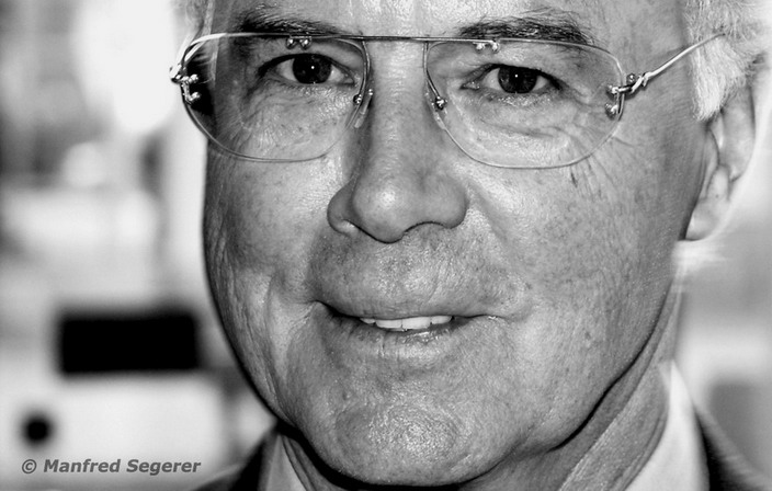 Franz Beckenbauer ... ganz nah !!!