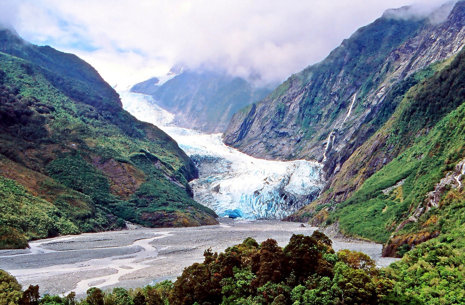 Franz Josef Gletscher in Neuseeland 