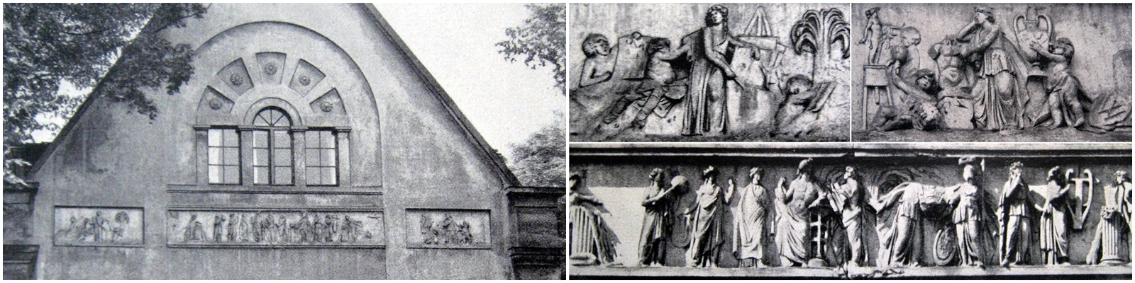 Franz Pettrich 1795 "die Götter Griechenlands für Marcolini und Helfenberg"