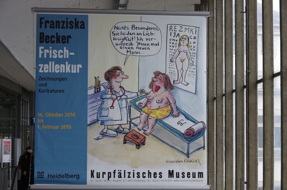 Franziska Becker- Ausstellung in Heidelberg
