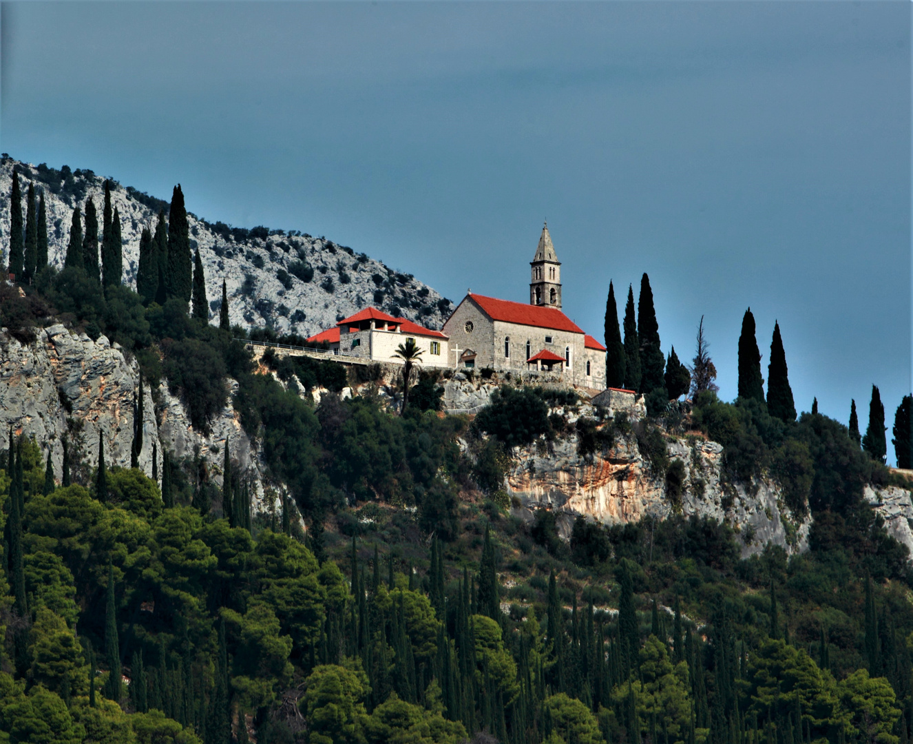 Franziskanerkloster an der croatischen Adria